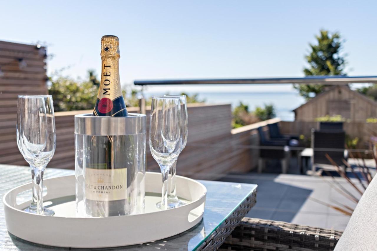 Stunning Coastal Apartment In Maidencombe With Sea Views & Garden Stokeinteignhead エクステリア 写真